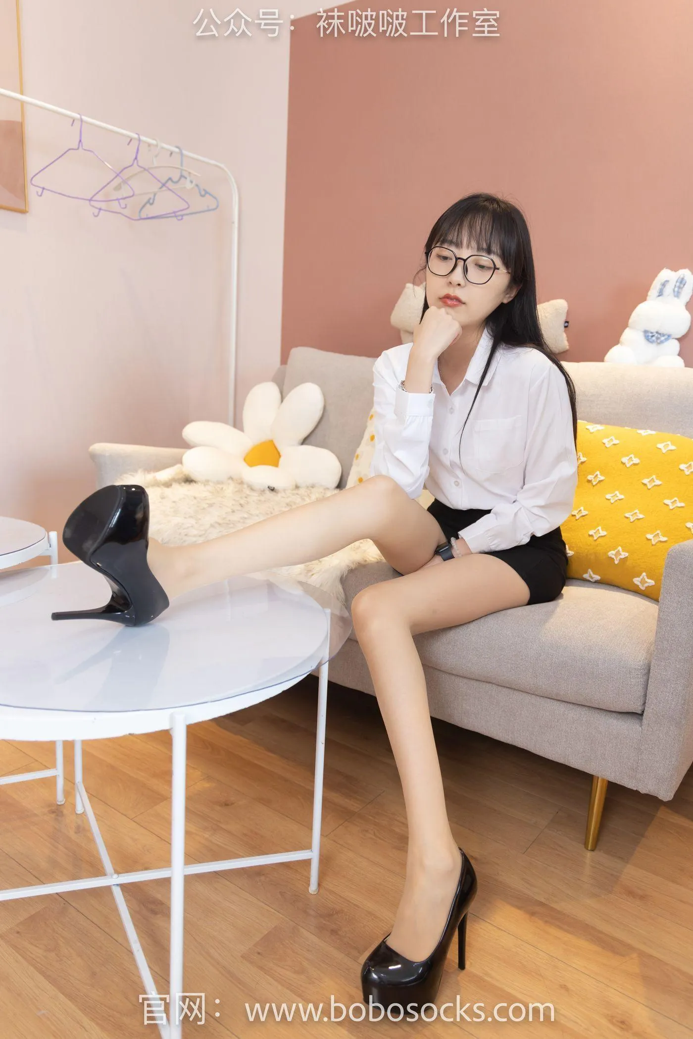 [BoBoSocks袜啵啵]NO.094 稚予-高跟鞋、肉丝 [139P]插图4